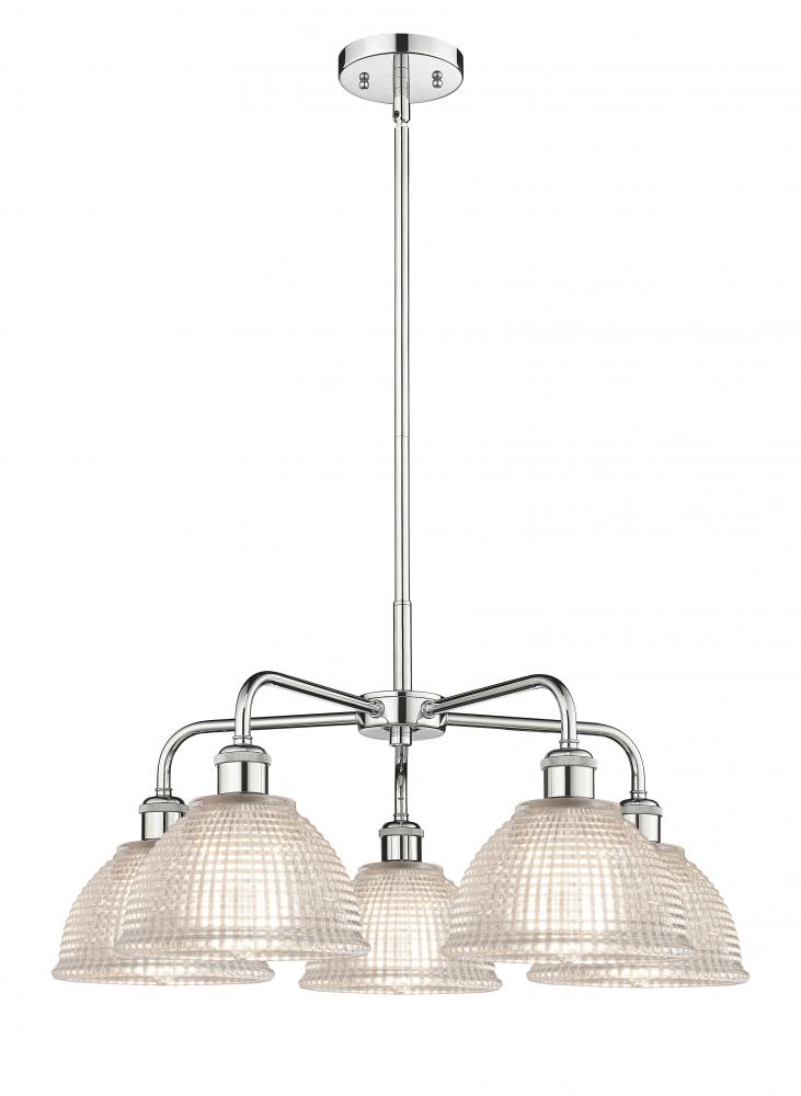 Arietta - 5 Light - 26 inch - Polished Chrome - Chandelier