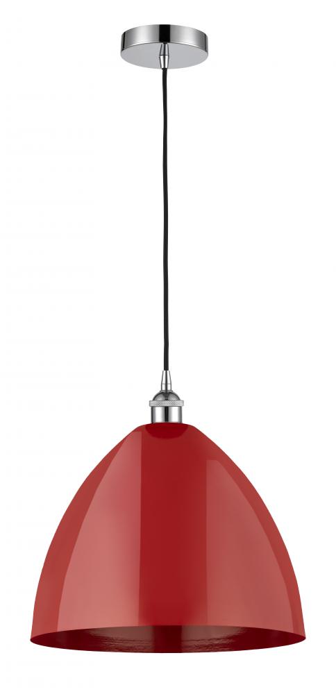 Plymouth - 1 Light - 16 inch - Polished Chrome - Cord hung - Mini Pendant