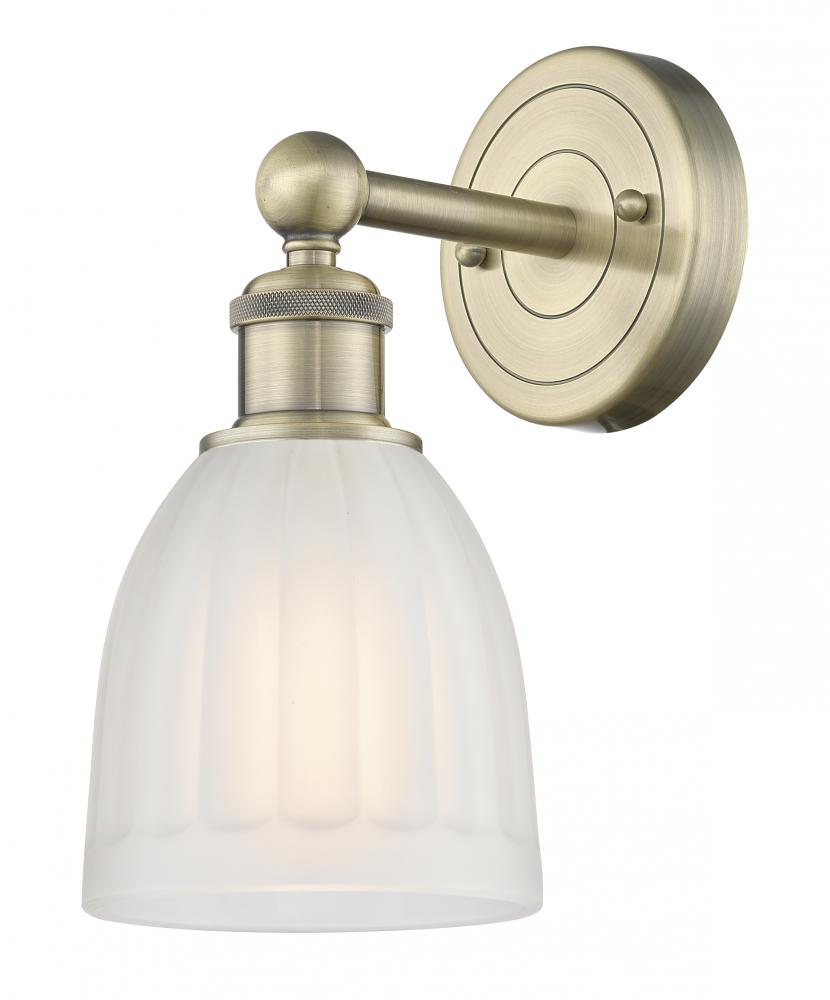 Brookfield - 1 Light - 6 inch - Antique Brass - Sconce