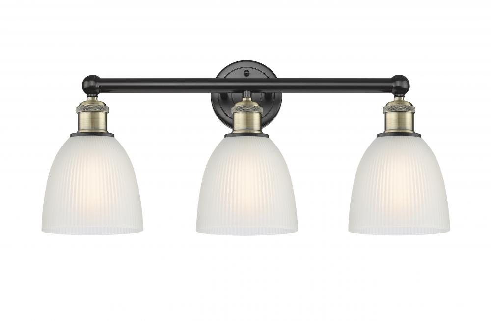 Castile - 3 Light - 24 inch - Black Antique Brass - Bath Vanity Light