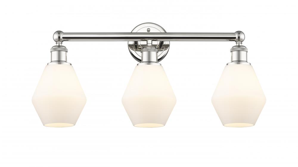 Cindyrella - 3 Light - 24 inch - Polished Nickel - Bath Vanity Light