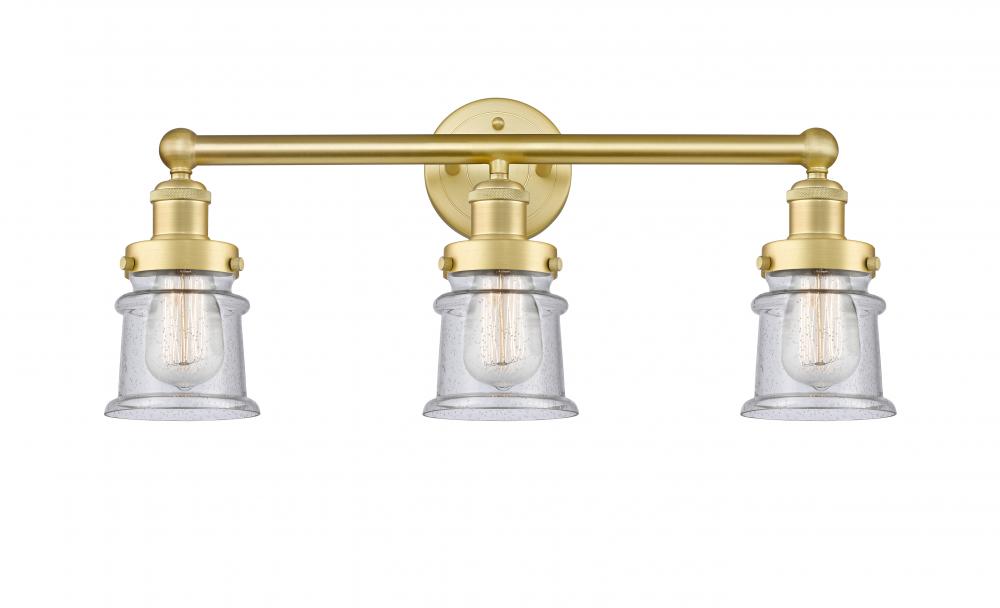 Canton - 3 Light - 23 inch - Satin Gold - Bath Vanity Light