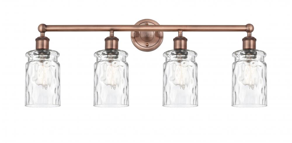 Candor - 4 Light - 32 inch - Antique Copper - Bath Vanity Light