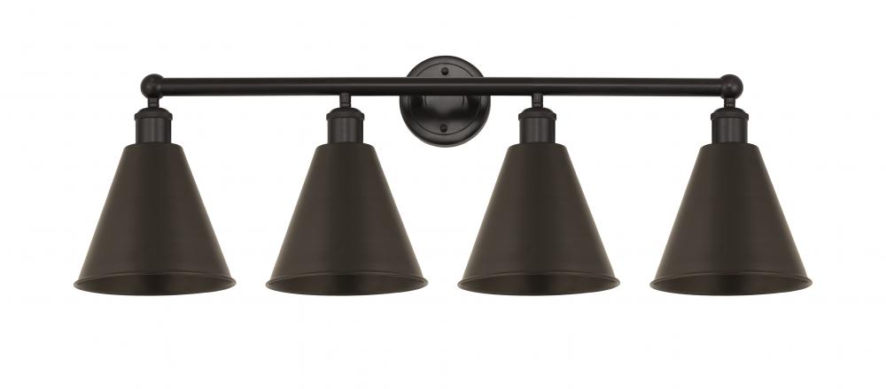 Berkshire - 4 Light - 35 inch - Oil Rubbed Bronze - Bath Vanity Light