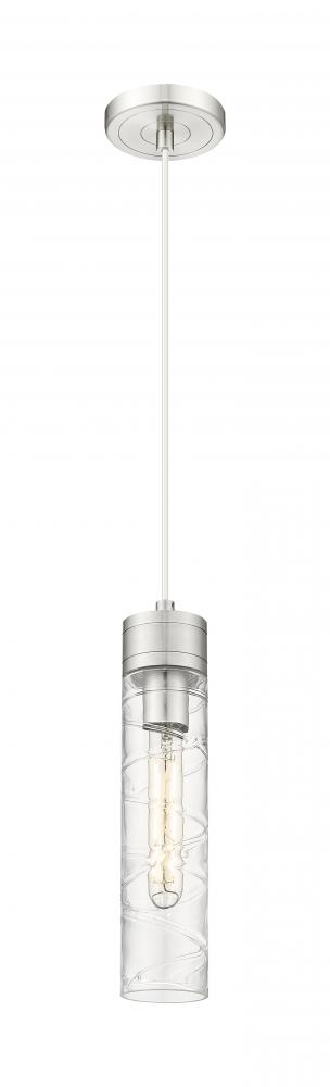 Boreas - 1 Light - 3 inch - Satin Nickel - Cord Hung - Mini Pendant