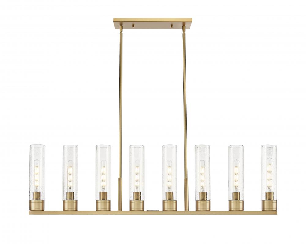 Boreas - 6 Light - 48 inch - Brushed Brass - Linear Pendant