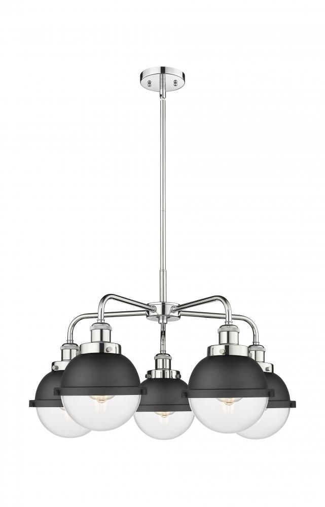 Ballston Urban - 5 Light - 26 inch - Polished Chrome - Chandelier