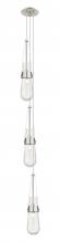 Innovations Lighting 103-452-1P-SN-G452-4SDY - Milan - 3 Light - 6 inch - Brushed Satin Nickel - Multi Pendant