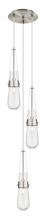 Innovations Lighting 113-452-1P-SN-G452-4SDY - Milan - 3 Light - 12 inch - Brushed Satin Nickel - Multi Pendant