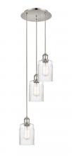 Innovations Lighting 113B-3P-PN-G342 - Hadley - 3 Light - 11 inch - Polished Nickel - Cord Hung - Multi Pendant