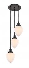 Innovations Lighting 113F-3P-OB-G661-7 - Bullet - 3 Light - 14 inch - Oil Rubbed Bronze - Cord hung - Multi Pendant