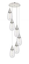 Innovations Lighting 116-450-1P-PN-G450-6SCL - Malone - 6 Light - 17 inch - Polished Nickel - Multi Pendant