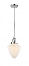 Innovations Lighting 201C-PC-G661-7 - Bullet - 1 Light - 7 inch - Polished Chrome - Cord hung - Mini Pendant