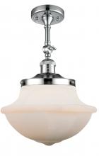 Innovations Lighting 201F-PC-G541-LED - Oxford - 1 Light - 12 inch - Polished Chrome - Semi-Flush Mount