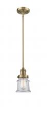 Innovations Lighting 201S-BB-G182S-LED - Canton - 1 Light - 5 inch - Brushed Brass - Stem Hung - Mini Pendant