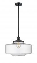 Innovations Lighting 201S-BK-G692-16 - Bridgeton - 1 Light - 16 inch - Matte Black - Stem Hung - Mini Pendant