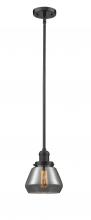 Innovations Lighting 201S-OB-G173 - Fulton - 1 Light - 7 inch - Oil Rubbed Bronze - Stem Hung - Mini Pendant