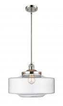 Innovations Lighting 201S-PN-G692-16 - Bridgeton - 1 Light - 16 inch - Polished Nickel - Stem Hung - Mini Pendant