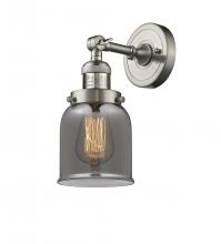 Innovations Lighting 203-SN-G53 - Bell - 1 Light - 5 inch - Brushed Satin Nickel - Sconce