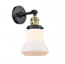 Innovations Lighting 203SW-BAB-G191-LED - Bellmont - 1 Light - 7 inch - Black Antique Brass - Sconce