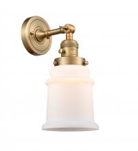 Innovations Lighting 203SW-BB-G181-LED - Canton - 1 Light - 7 inch - Brushed Brass - Sconce