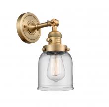 Innovations Lighting 203SW-BB-G52-LED - Bell - 1 Light - 5 inch - Brushed Brass - Adjustable Sconce