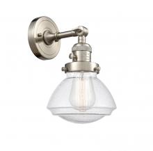 Innovations Lighting 203SW-SN-G324 - Olean - 1 Light - 7 inch - Brushed Satin Nickel - Adjustable Sconce