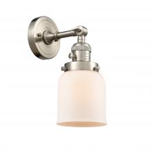 Innovations Lighting 203SW-SN-G51-LED - Bell - 1 Light - 5 inch - Brushed Satin Nickel - Sconce