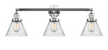 Innovations Lighting 205-PC-G44 - Cone - 3 Light - 32 inch - Polished Chrome - Bath Vanity Light