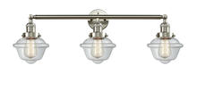 Innovations Lighting 205-SN-G532 - Oxford - 3 Light - 34 inch - Brushed Satin Nickel - Bath Vanity Light