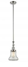 Innovations Lighting 206-PN-G192 - Bellmont - 1 Light - 6 inch - Polished Nickel - Stem Hung - Mini Pendant