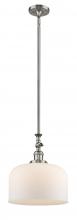 Innovations Lighting 206-SN-G71-L - Bell - 1 Light - 12 inch - Brushed Satin Nickel - Stem Hung - Mini Pendant