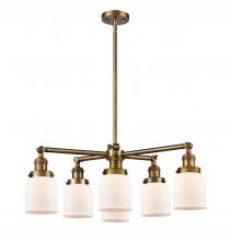 Innovations Lighting 207-6CR-BB-G51 - Small Bell 6 Light Chandelier