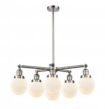 Innovations Lighting 207-6CR-PN-G201-6 - Beacon Chandelier