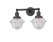 Innovations Lighting 208-OB-G534-LED - Oxford - 2 Light - 17 inch - Oil Rubbed Bronze - Bath Vanity Light