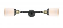 Innovations Lighting 208L-BAB-G51 - Bell - 2 Light - 5 inch - Black Antique Brass - Bath Vanity Light