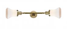Innovations Lighting 208L-BB-G191-LED - Bellmont - 2 Light - 6 inch - Brushed Brass - Adjustable Bath Vanity Light