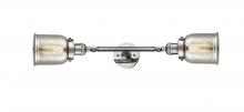 Innovations Lighting 208L-PN-G58 - Bell - 2 Light - 5 inch - Polished Nickel - Bath Vanity Light