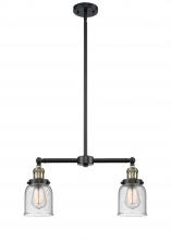 Innovations Lighting 209-BAB-G54 - Bell - 2 Light - 21 inch - Black Antique Brass - Stem Hung - Island Light