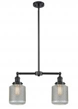 Innovations Lighting 209-OB-G262 - Stanton - 2 Light - 23 inch - Oil Rubbed Bronze - Stem Hung - Island Light