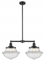 Innovations Lighting 209-OB-G542 - Oxford - 2 Light - 25 inch - Oil Rubbed Bronze - Stem Hung - Island Light