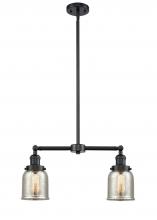 Innovations Lighting 209-OB-G58 - Bell - 2 Light - 21 inch - Oil Rubbed Bronze - Stem Hung - Island Light