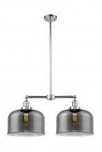 Innovations Lighting 209-PC-G73-L - Bell - 2 Light - 21 inch - Polished Chrome - Stem Hung - Island Light