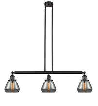 Innovations Lighting 213-OB-G173 - Fulton - 3 Light - 39 inch - Oil Rubbed Bronze - Stem Hung - Island Light