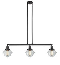 Innovations Lighting 213-OB-G532 - Oxford - 3 Light - 40 inch - Oil Rubbed Bronze - Stem Hung - Island Light