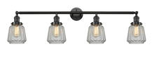 Innovations Lighting 215-OB-G142 - Chatham - 4 Light - 42 inch - Oil Rubbed Bronze - Bath Vanity Light