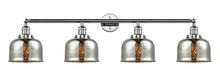 Innovations Lighting 215-PC-G78 - Bell - 4 Light - 45 inch - Polished Chrome - Bath Vanity Light