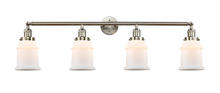 Innovations Lighting 215-SN-G181 - Canton - 4 Light - 42 inch - Brushed Satin Nickel - Bath Vanity Light