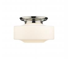 Innovations Lighting 221-1F-PN-G691-16 - Bridgeton - 1 Light - 16 inch - Polished Nickel - Flush Mount