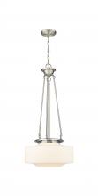 Innovations Lighting 221-1P-SN-G691-16 - Bridgeton - 1 Light - 16 inch - Satin Nickel - Chain Hung - Pendant